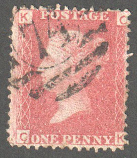 Great Britain Scott 33 Used Plate 71 - CK - Click Image to Close